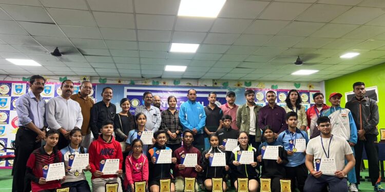 चिल्ड्रंस एकेडमी सीनियर सेकेंडरी स्कूल में  इंट्रा जोनल इंट्रेक्ट क्लब टेबल टेनिस प्रतियोगिता