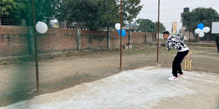 Inauguration Ceremony of RJ Cricket Academy under the aegis of Children’s Academy Senior Secondary School in Children’s Academy Sports Complex, Halduchaur