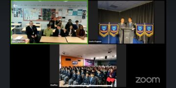 लन्दन के स्कूल से शिक्षा और संस्कृति का हुआ आदान- प्रदान