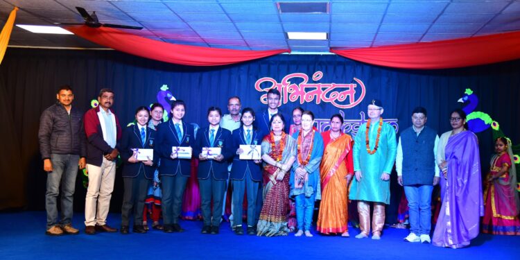 Abhinandan-Krishna Swaroop Memorial Honour Ceremony at Children’s Academy Senior Secondary School Gopipuram, Halduchaur.