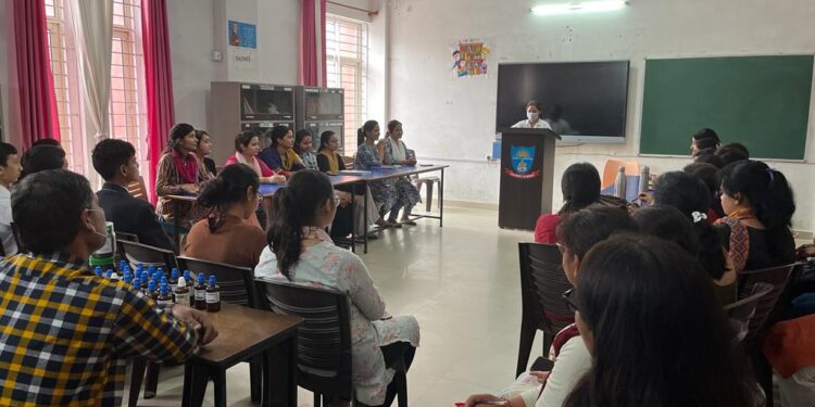 A Health conscious programme at Children’s Academy Senior Secondary School.