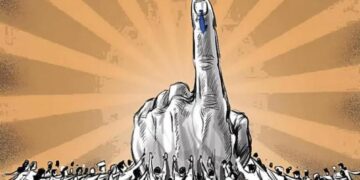 Five, six, seven, eight; cast your vote, don’t be late.