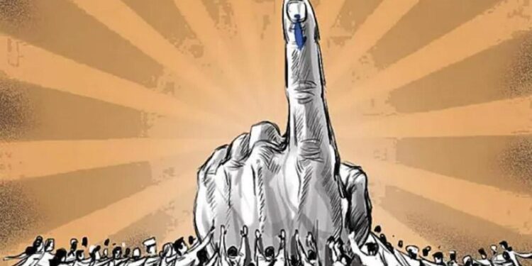 Five, six, seven, eight; cast your vote, don’t be late.