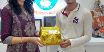 संस्कृति ज्ञान परीक्षा में चिल्ड्रंस एकेडमी के बच्चे पुरस्कृत