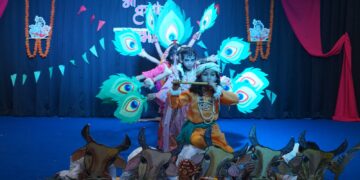 चिल्ड्रन्स एकेडमी में रही कृष्ण जन्माष्टमी की धूम