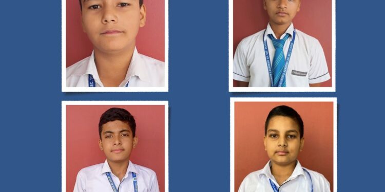 चिल्ड्रंस एकेडमी के चार बच्चे राज्य स्तरीय क्रिकेट प्रतियोगिता के लिए हुए चयनित