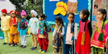 A Grand Lohri Celebration At Children’s Academy Senior Secondary School.