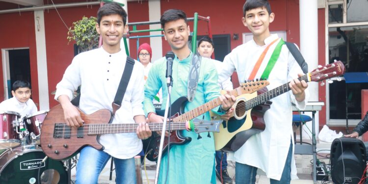 A Grand Celebration of Republic Day at Children’s Academy Senior Secondary School.