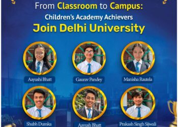 Children’s Academy Students Achieve Elite Selection in CUET, Securing Spots at Delhi University