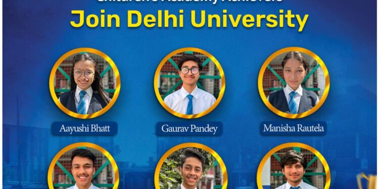 Children’s Academy Students Achieve Elite Selection in CUET, Securing Spots at Delhi University